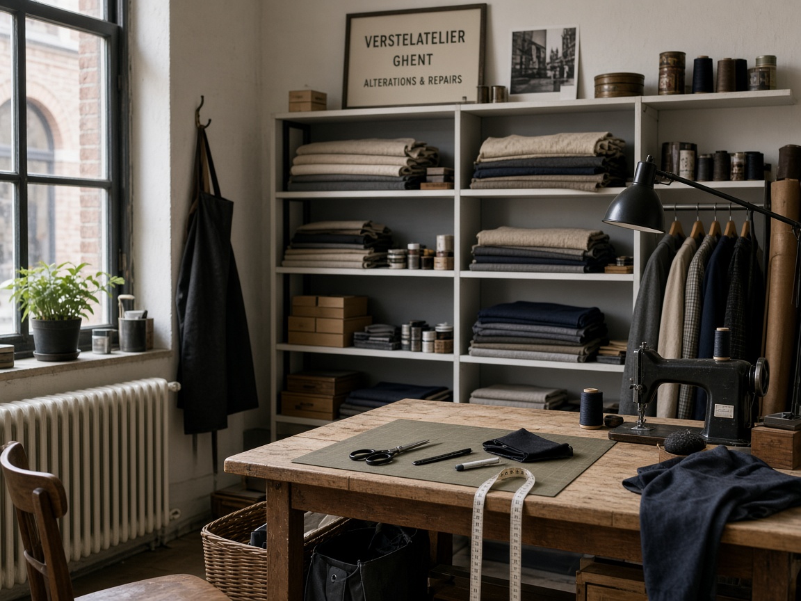 About the Tailor / alterations / repairs studio at Primeroad Atelier