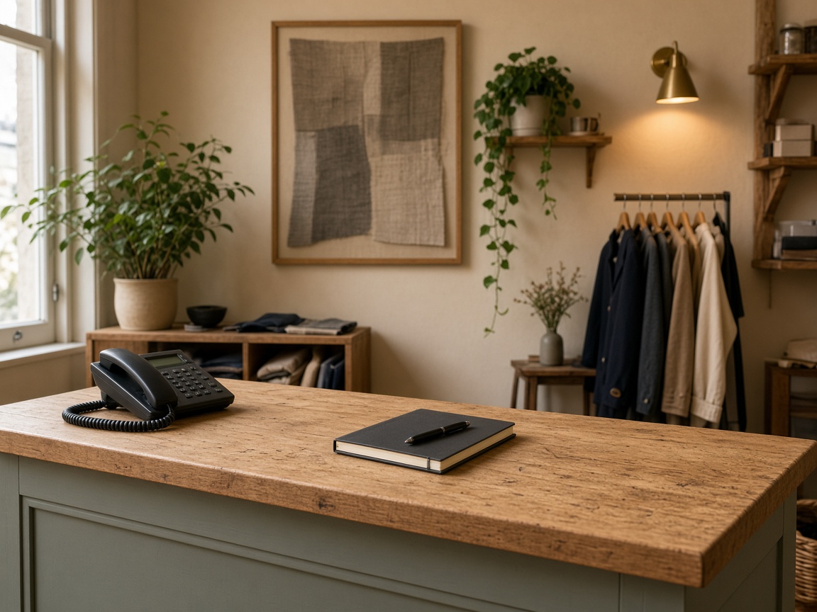 Contact desk at Primeroad Atelier in Ghent